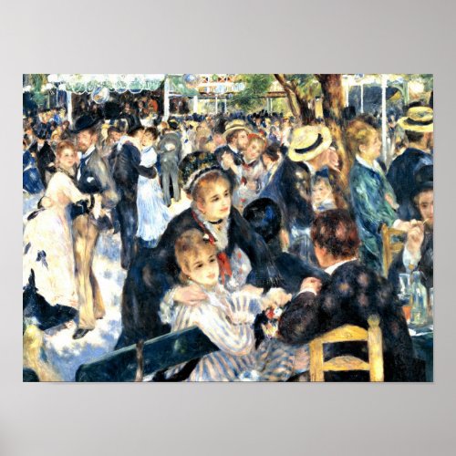 Renoir _ Dance at Le Moulin de la Galette Poster