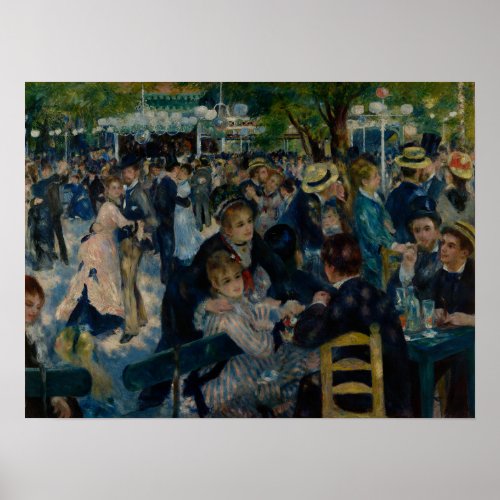 Renoir _ Dance At Le Moulin De La Galette Poster