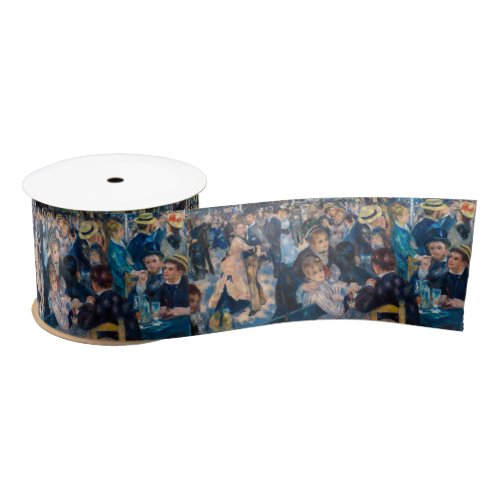 Renoir _ Dance at Le Moulin de la Galette Satin Ribbon