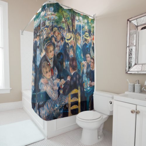 Renoir _ Dance at Le Moulin de la Galette Shower Curtain