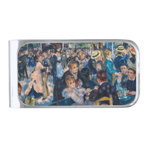 Renoir _ Dance at Le Moulin de la Galette Silver Finish Money Clip