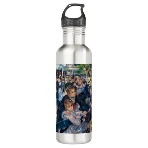 Renoir _ Dance at Le Moulin de la Galette Stainless Steel Water Bottle