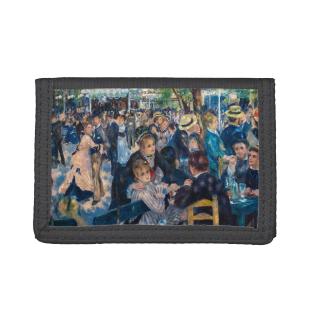 Renoir - Dance at Le Moulin de la Galette Trifold Wallet (Front)