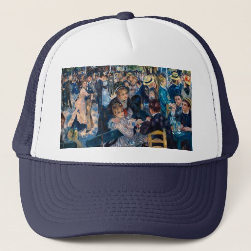 Renoir _ Dance at Le Moulin de la Galette Trucker Hat