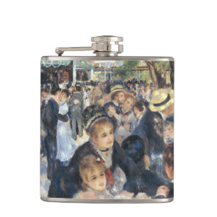 Renoir Dance at Moulin de la Galette Vintage Flask