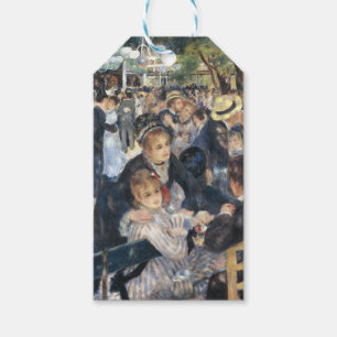 Renoir Dance at Moulin de la Galette Vintage Gift Tags