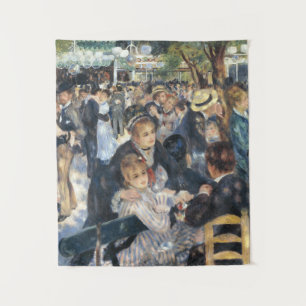 Renoir Dance at Moulin de la Galette Vintage Tapestry