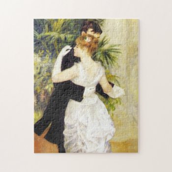 Renoir Dance In The City Puzzle by VintageSpot at Zazzle