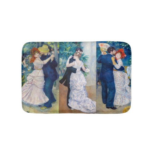 Renoir _ Dance serie Bougival City  Country Bath Mat