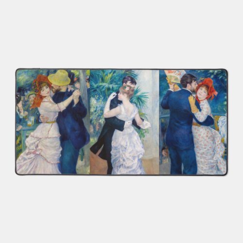 Renoir _ Dance serie Bougival City  Country Desk Mat