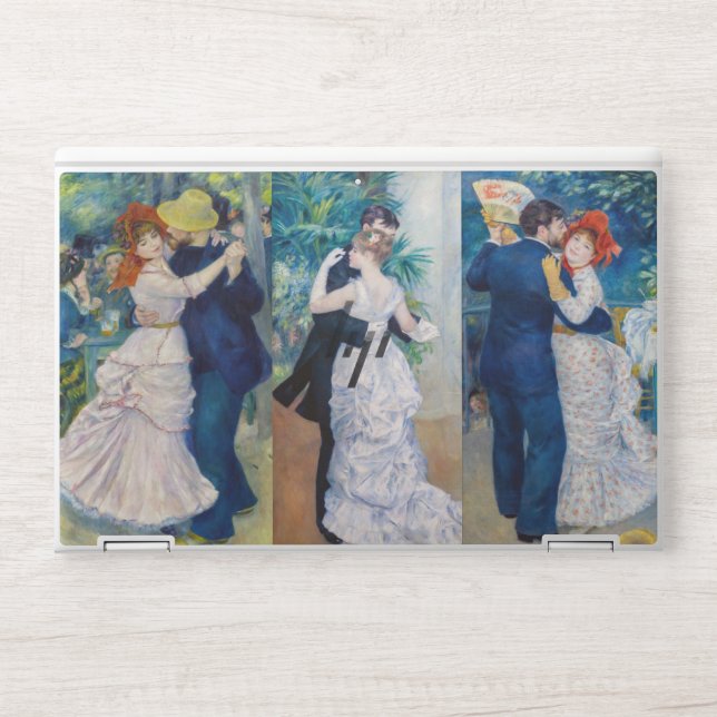 Renoir - Dance serie: Bougival, City & Country HP Laptop Skin (Front)