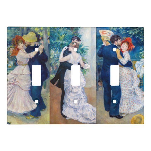Renoir - Dance serie: Bougival, City & Country Light Switch Cover (Front)