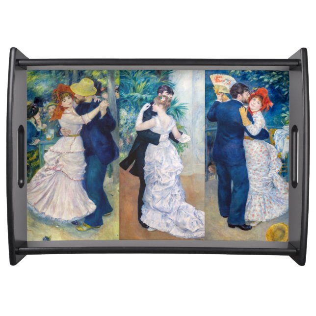 Renoir - Dance serie: Bougival, City & Country Serving Tray (Front)