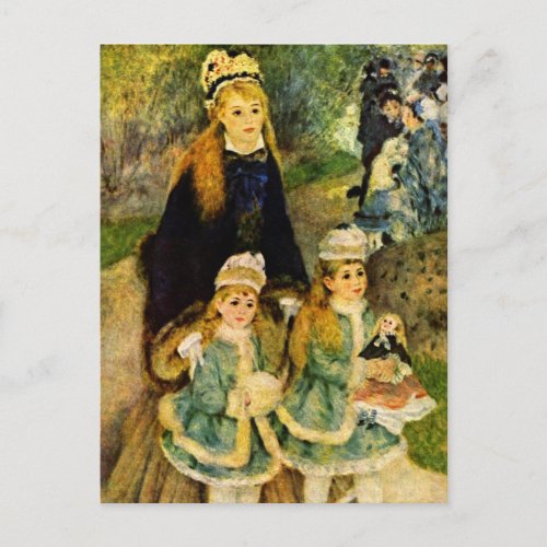Renoir Fine Art Postcard
