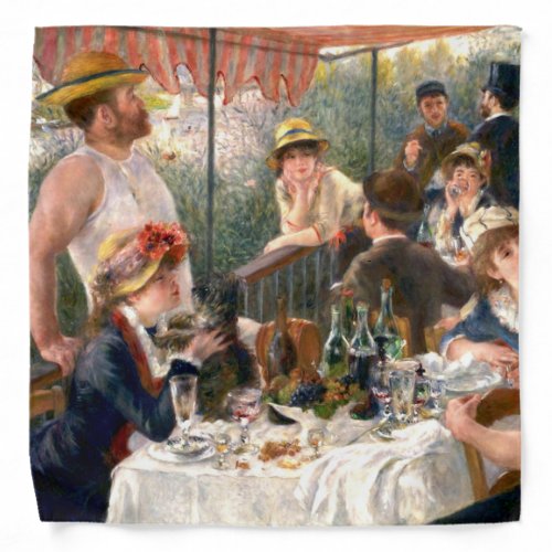Renoir French Luncheon Boating Party Bandana