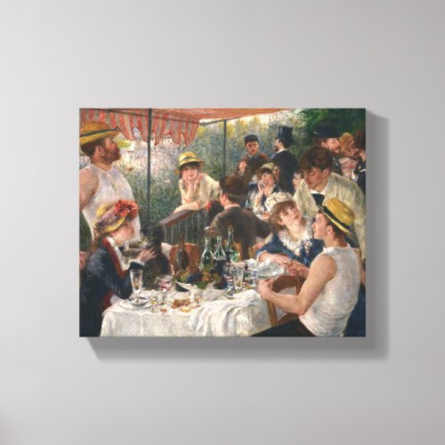 Renoir French Luncheon Boating Party Canvas Print