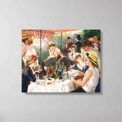 Renoir French Luncheon Boating Party Canvas Print