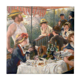 Renoir French Luncheon Boating Party Ceramic Tile