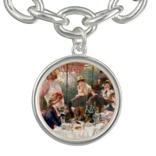 Renoir French Luncheon Boating Party Charm Bracelet