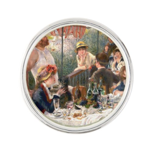 Renoir French Luncheon Boating Party Lapel Pin