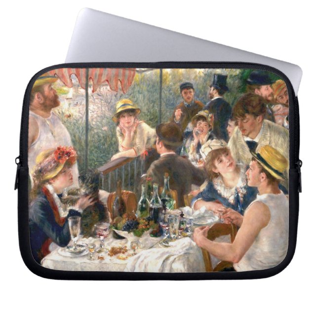 Renoir French Luncheon Boating Party Laptop Sleeve (Front)