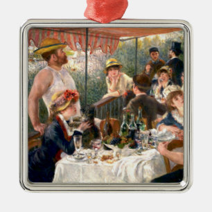 Renoir French Luncheon Boating Party Metal Ornament