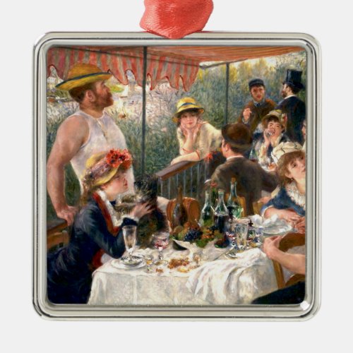 Renoir French Luncheon Boating Party Metal Ornament