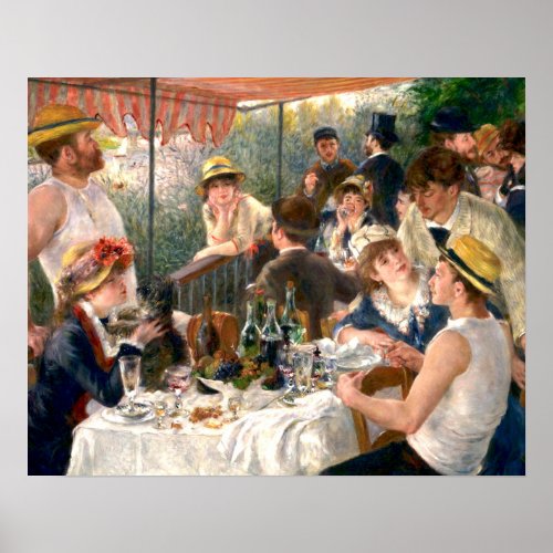 Renoir French Luncheon Boating Party Poster