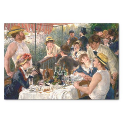 Renoir French Luncheon Boating Party Tissue Paper