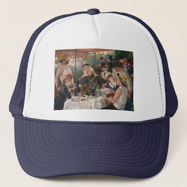 Renoir French Luncheon Boating Party Trucker Hat (Front)