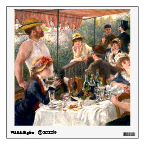 Renoir French Luncheon Boating Party Wall Sticker