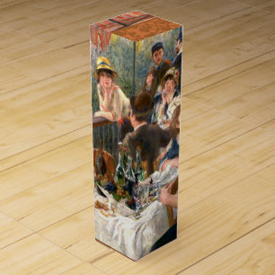 Renoir French Luncheon Boating Party Wine Gift Box