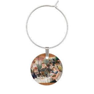 Renoir French Luncheon Boating Party Wine Glass Charm