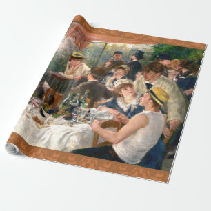 Renoir French Luncheon Boating Party Wrapping Paper