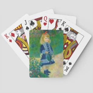 Renoir Girl with a Watering Can Poker Cards