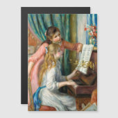 Renoir Girls at the Piano Impressionism Painting (Front/Back)