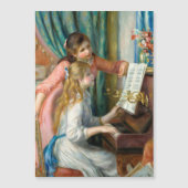 Renoir Girls at the Piano Impressionism Painting (Front)
