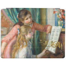 Renoir Girls at the Piano Impressionism Painting iPad Smart Cover