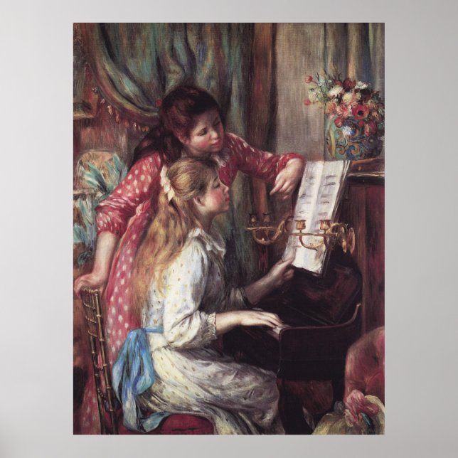 Renoir: Girls at the Piano Poster (Front)
