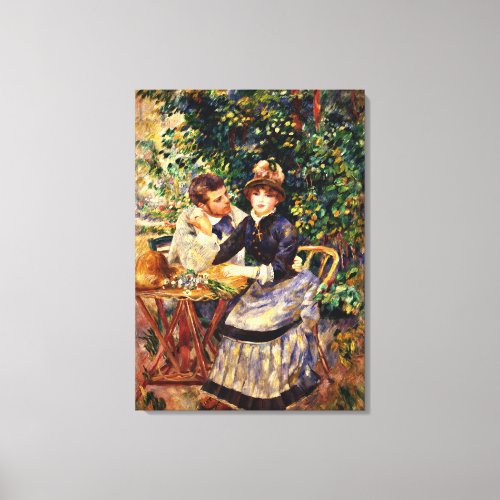 Renoir _ In the Garden Canvas Print