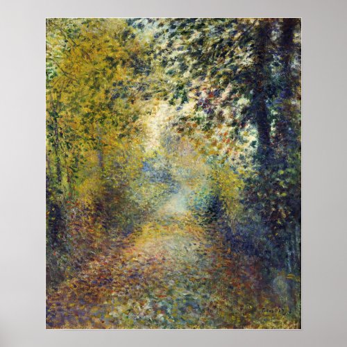 Renoir _ In The Woods Poster