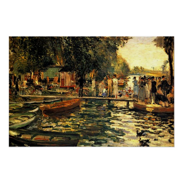 Renoir - La Grenouillere Poster (Front)