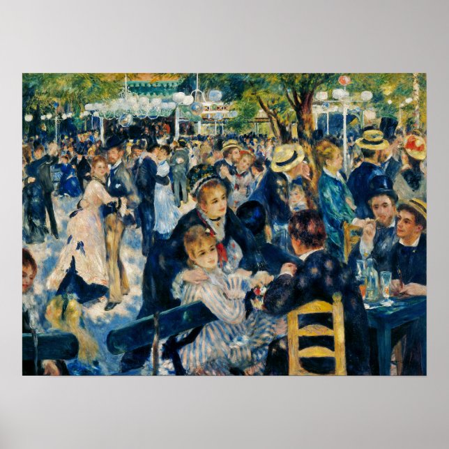 Renoir - Le Moulin de la Galette Poster (Front)