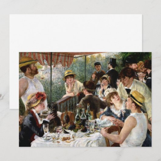 Renoir: Luncheon of the Boating Party (Front/Back)