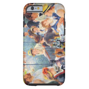 Renoir Luncheon Of The Boating Party Tough Iphone 6 Case by designdivastuff at Zazzle
