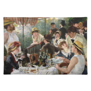 Renoir: Luncheon of the Boating Party Cloth Placemat