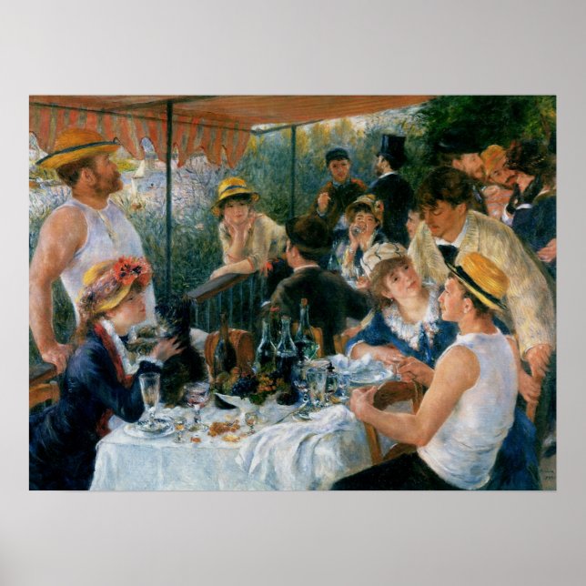 Renoir Luncheon of the Boating Party Fine Art Poster (Front)