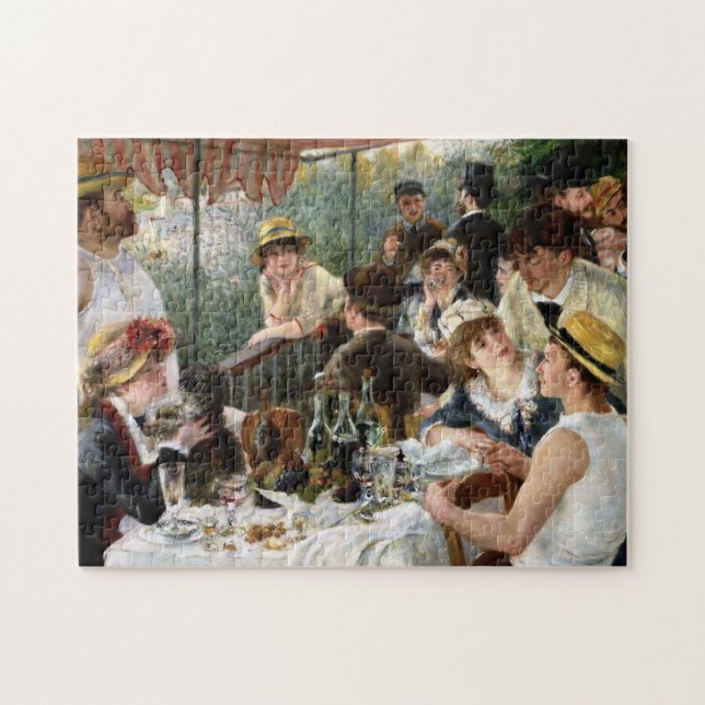 Renoir: Luncheon of the Boating Party Jigsaw Puzzle (Horizontal)