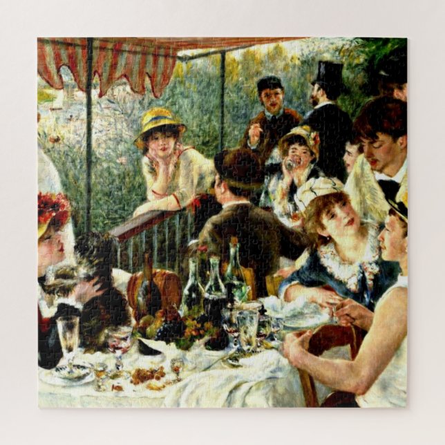 Renoir - Luncheon of the Boating Party Jigsaw Puzzle (Vertical)