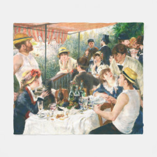 Renoir  Luncheon of the Boating Party Renoir    Fleece Blanket